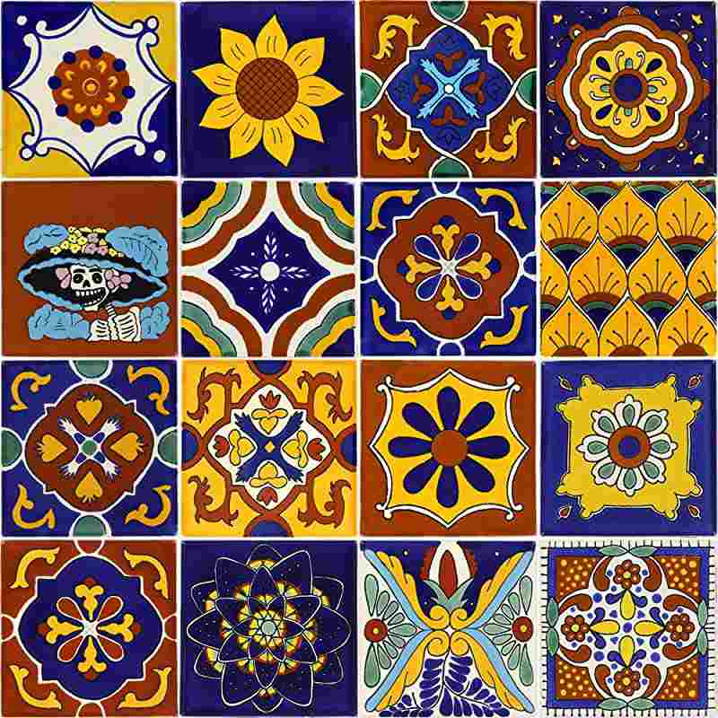 کاشی سرامیک یزد گنبد؛ ساده سه بعدی زرد مشکی Yazd