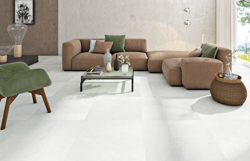 سرامیک کف نایین؛ اتاق خواب پذیرایی براق طرح کلاسیک Nayin