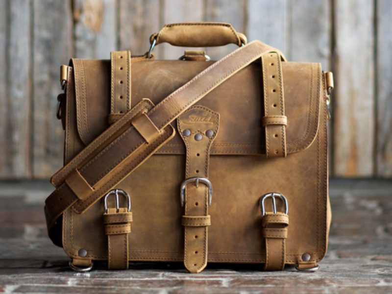 کیف چرم لپ تاپ دست دوز؛ ضد آب سبک (طبیعی مصنوعی) قابلیت شستشو