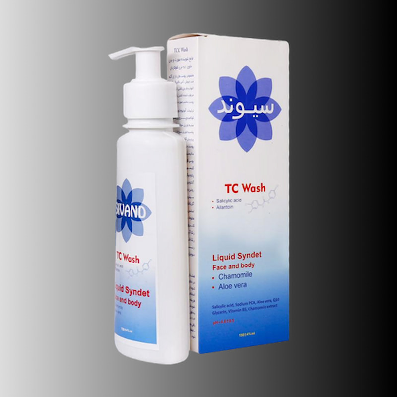 شوینده صورت و بدن سیوند؛ مایع معطر پاک کننده پوست 150 میلی لیتر sivand