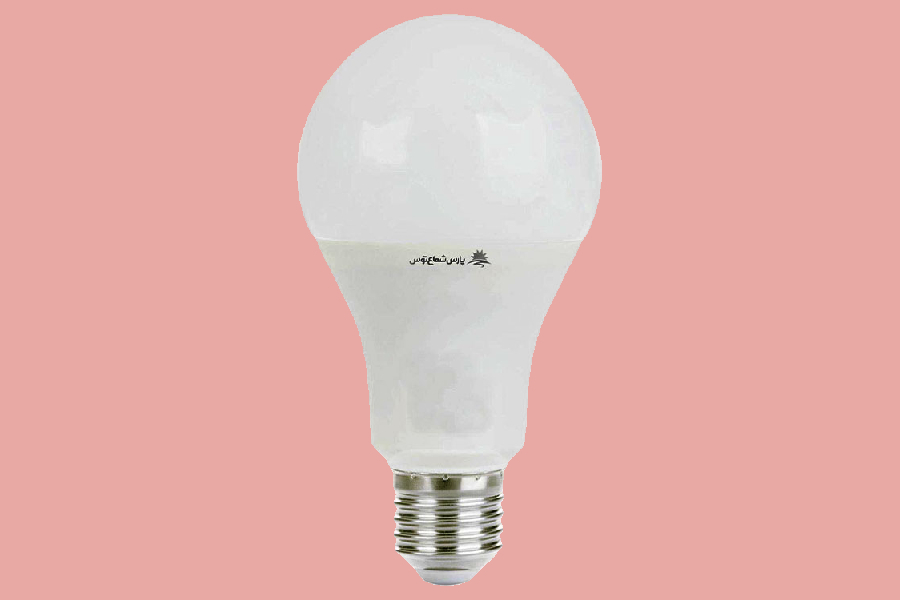 لامپ ال ای دی 12 وات پارس شعاع توس؛ رنگ طبیعی پخش نور (180 درجه) درخشان