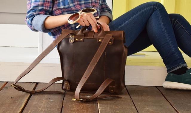 کیف چرم بزرگ زنانه دست دوز؛ دستی دوشی 2 مدل مستطیل مربع Bag