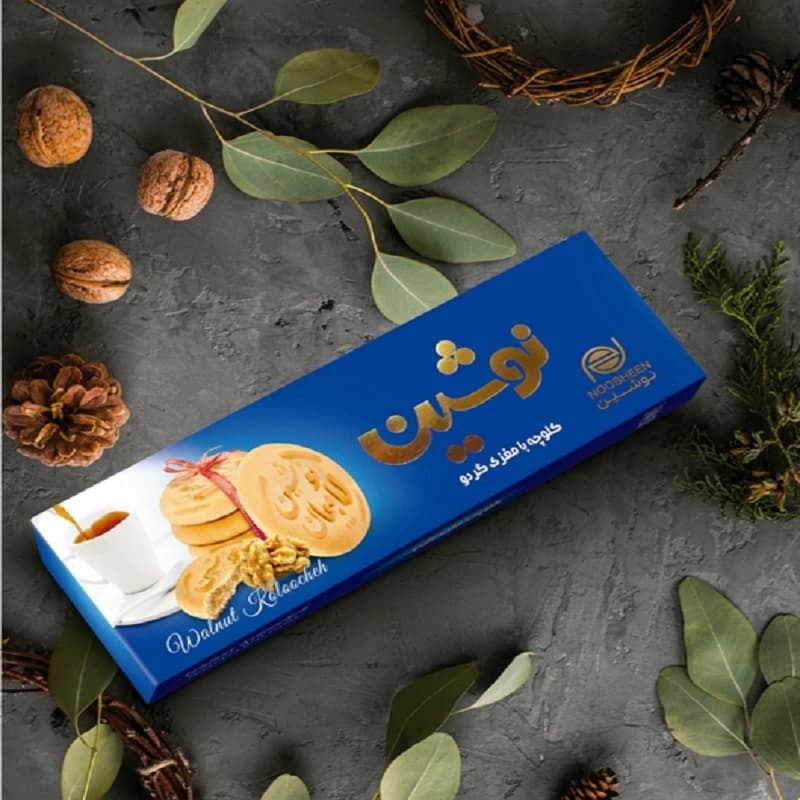 کیک و کلوچه نوشین لاهیجان؛ دوقلو تکی 2 طعم شکلات آلبالو Lahijan