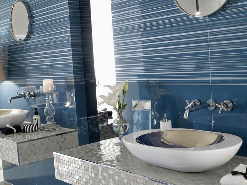 کاشی سرامیک سرویس بهداشتی کوچک؛ فانتزی سه بعدی استاندارد (40*70) سانتیمتر