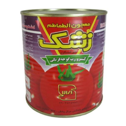رب گوجه فرنگی زشک؛ خانگی صنعتی مرغوبیت زیاد ویتامین سی 650 گرمی
