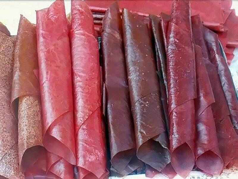 لواشک ترش با سس؛ آلوچه زرشک انار 2 کاربرد میهمانی دورهمی