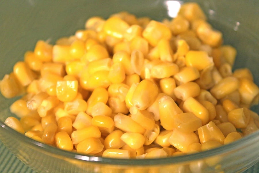 کنسرو ذرت برای سالاد؛ فیبر پروتئین کربوهیدرات نوع بسته بندی قوطی Corn