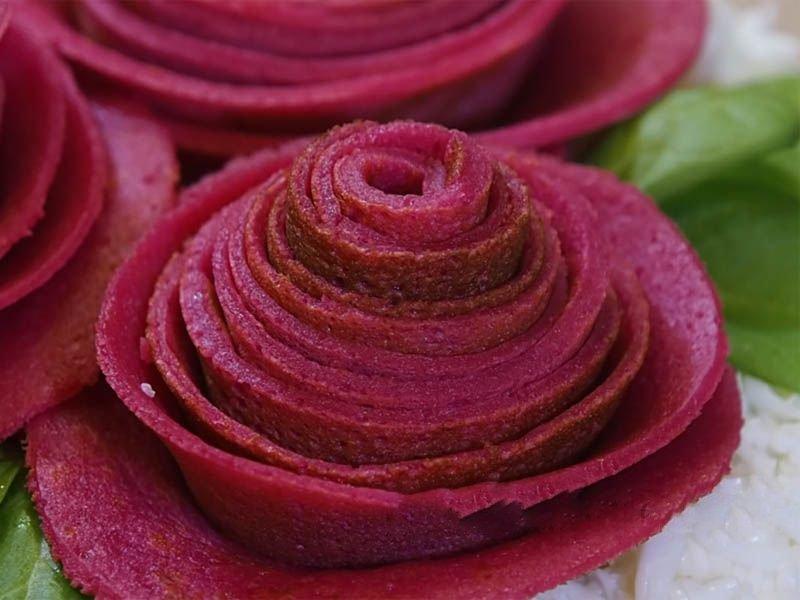 لواشک الو قرمز خانگی؛ شیرین ترش ملس حاوی فیبر ویتامین (A C K E)