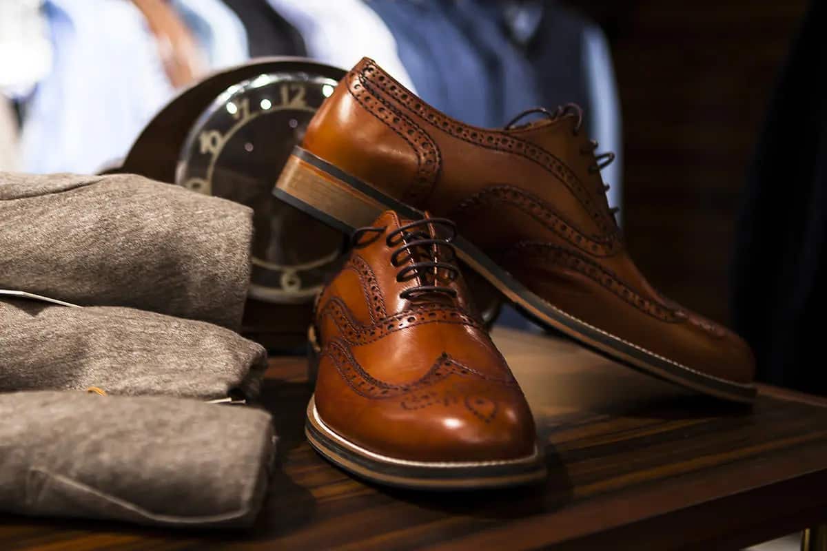 کفش چرم پاییز؛ انعطاف پذیر مقاوم اسپرت مجلسی سبک پاشنه 5 سانت