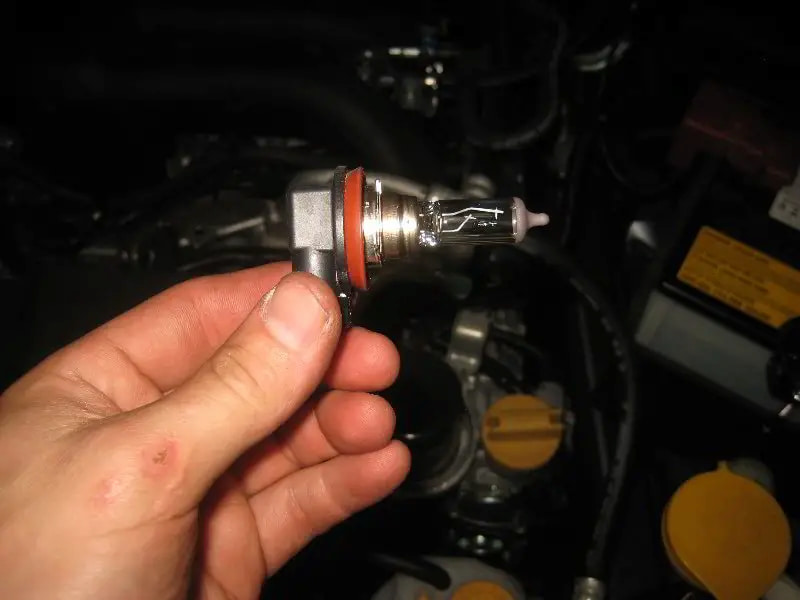 لامپ هدلایت پراید (چراغ) فنر دار بدون فن نور زیاد Lamp