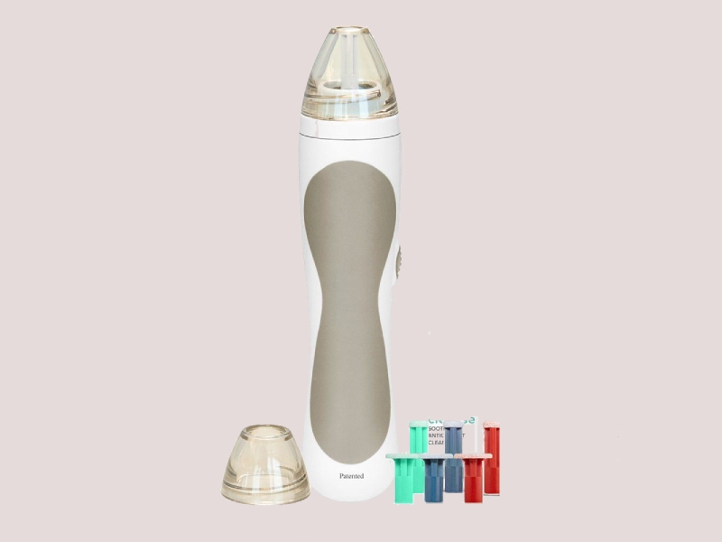 میکرودرم خانگی خوب؛ شارژی دو موتوره لایه بردار 3 رنگ کرم صورتی Blue