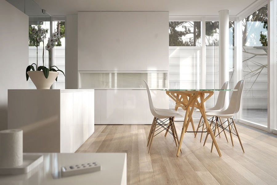 سرامیک طرح پارکت کرم روشن؛ مات براق مجلل (30*30 60*60) راه پله اتاق خواب