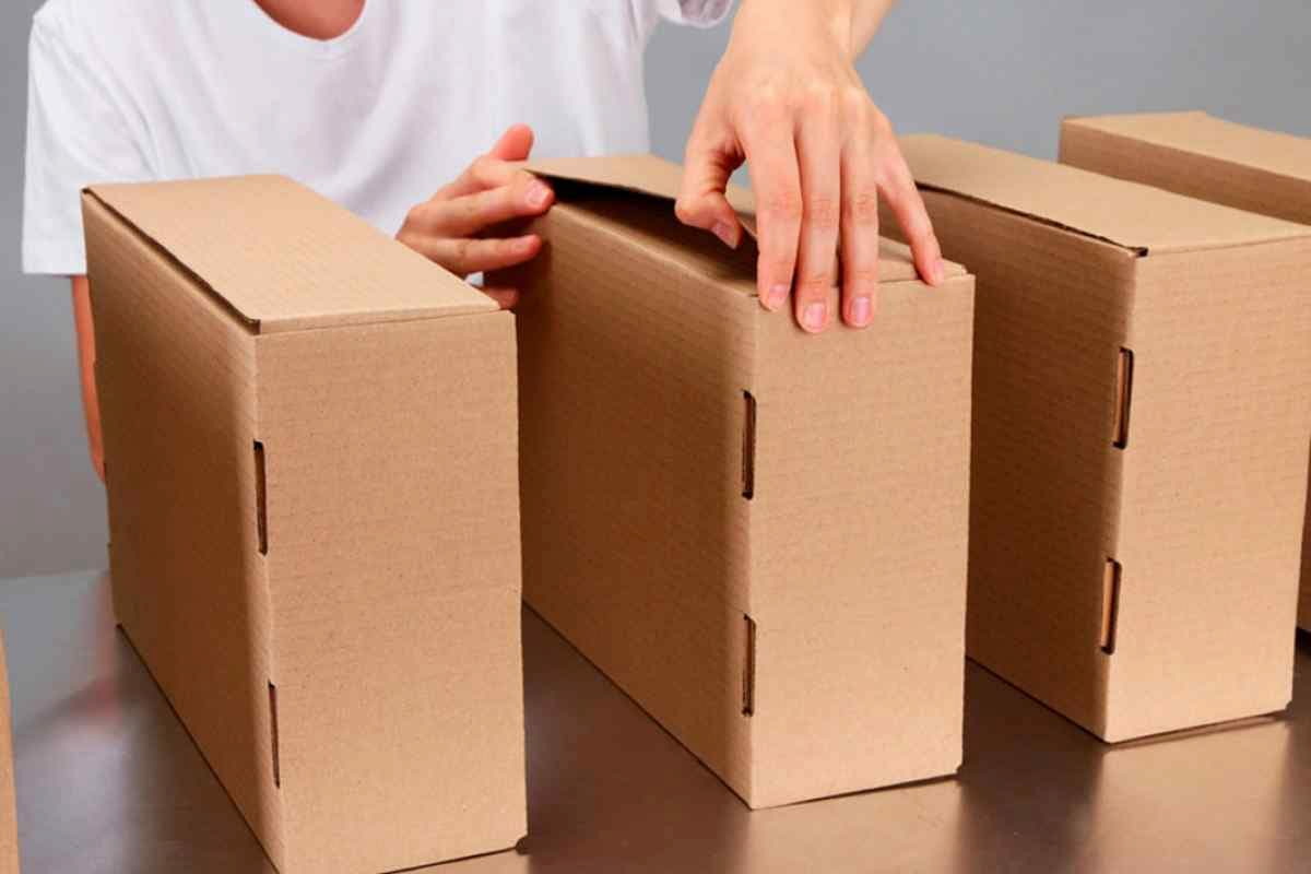 جعبه مقوایی پستی (باکس) چوب صنوبر کاج مقاوم ضد ضربه (3 5) لایه