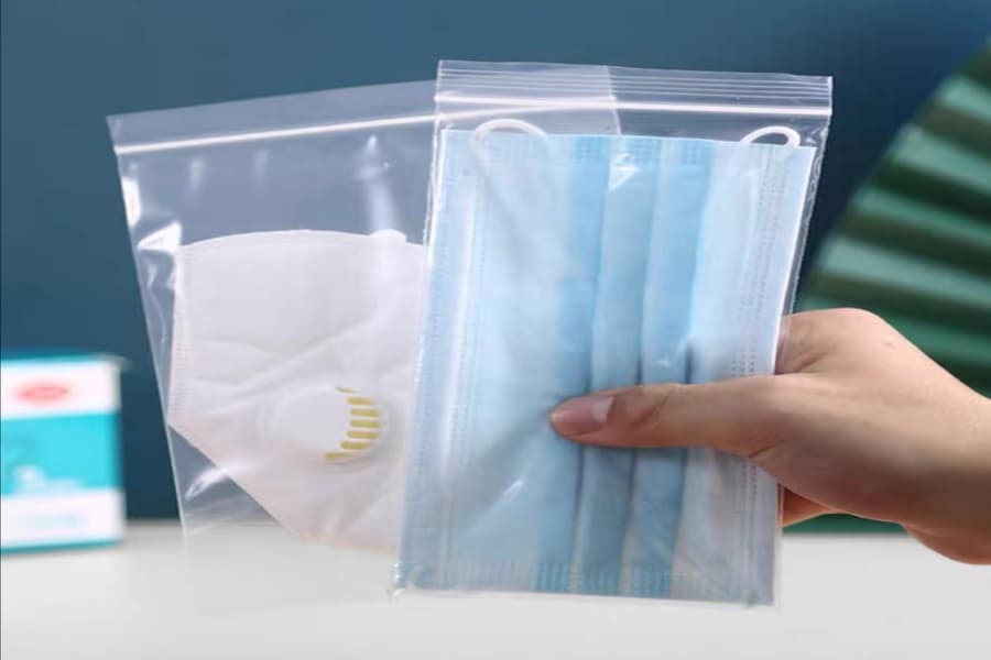 کیسه فریزر زیپ دار؛ پلاستیکی 100 عددی مناسب مواد غذایی