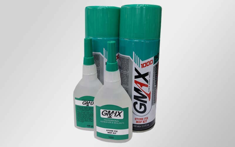 چسب جی مکس؛ سیلیکونی (سنگ چوب چرم) ضدآب مستحکم Iran