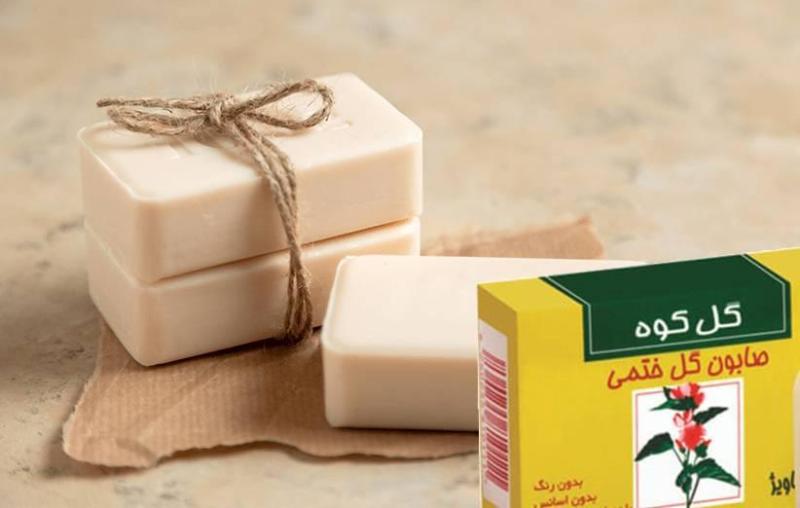 صابون گل ختمی گل سیتو؛ دست صورت رفع چروک سوزش اگزما 100 گرمی Mallow