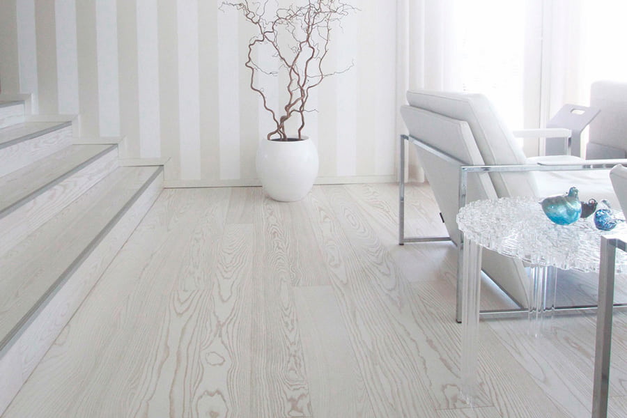 سرامیک طرح پارکت سفید رنگ؛ سطح صاف 3 مدل مستطیل مربع مورب بسته 12 عددی