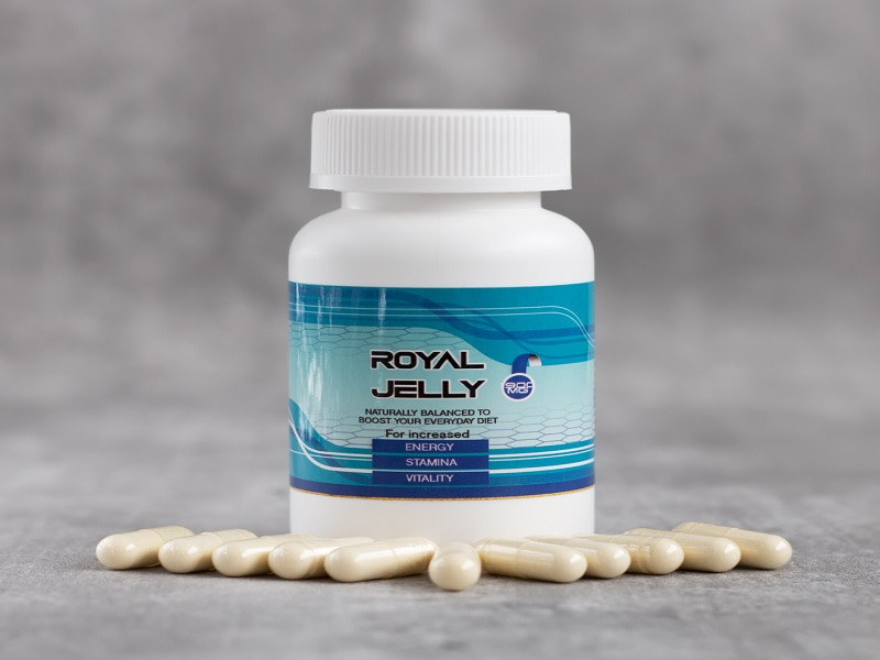 کپسول ژل رویال؛ زرد زنبور عسل درمان (فشارخون دیابت) آنتی اکسیدان