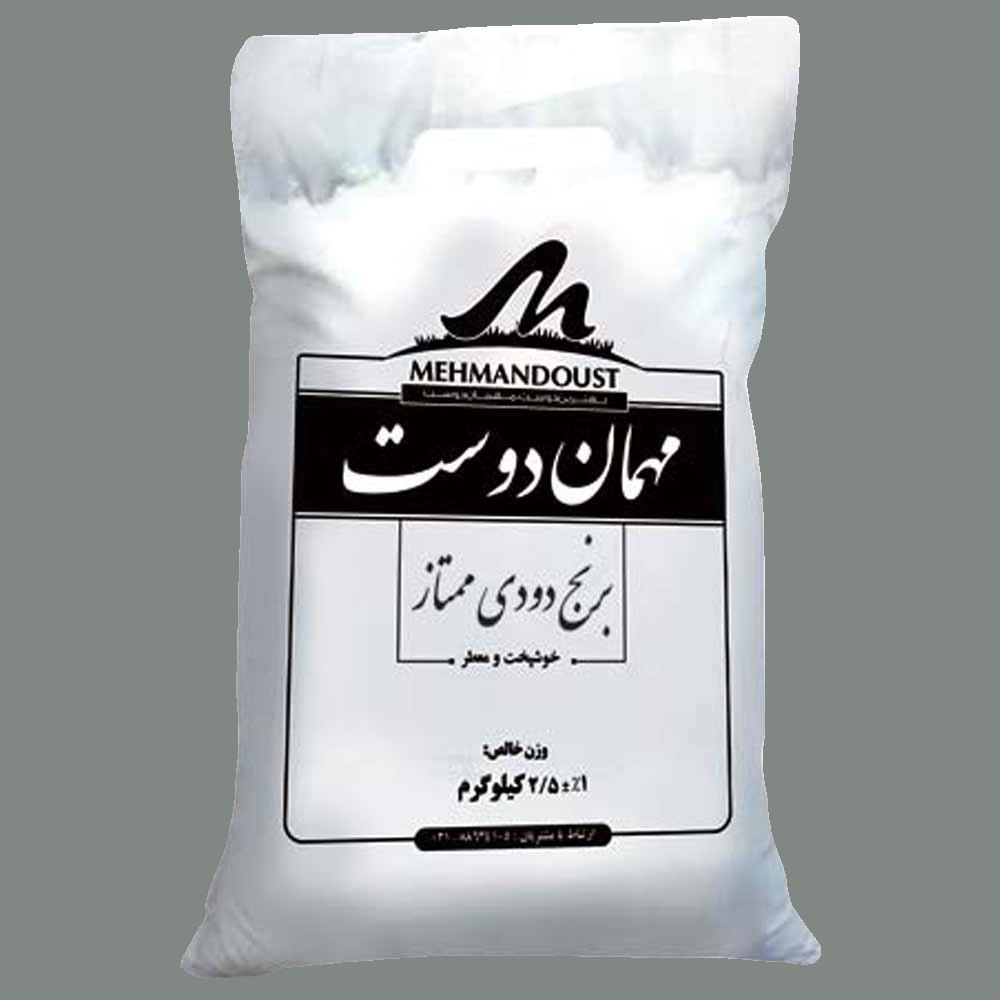 برنج فجر معطر مهماندوست 5 کیلوگرمی؛ دانه بلند کشیده Anticancer