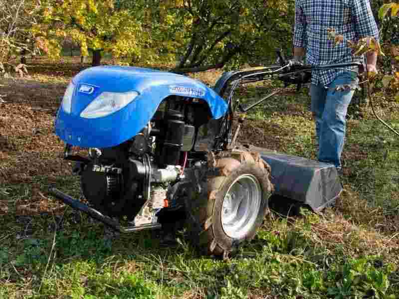 روتیواتور تراکتور؛ شخمزن جابجایی خاک 24 پره محکم ضد زنگ فولاد Iron