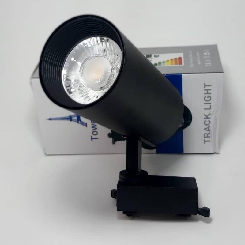 لامپ ال ای دی ریلی؛ پی وی سی  فلزی استیل صنایع هنری زرد 10000 ساعت