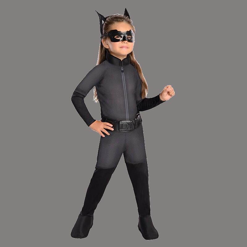 لباس گربه سیاه دخترانه؛ نخ پلاستیک (سرهمی نقاب دستکش) تولد نمایش