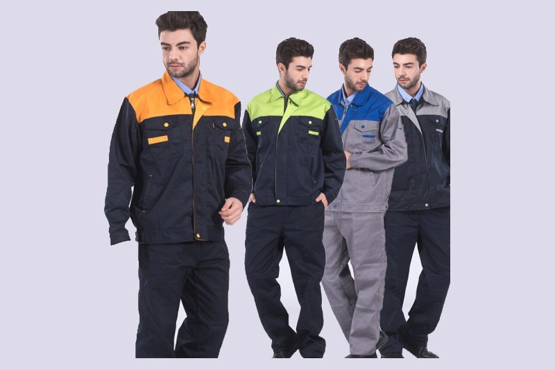 لباس کار عمده؛ شلوار کاپشن بلوز 3 رنگ مشکی سرمه ای طوسی