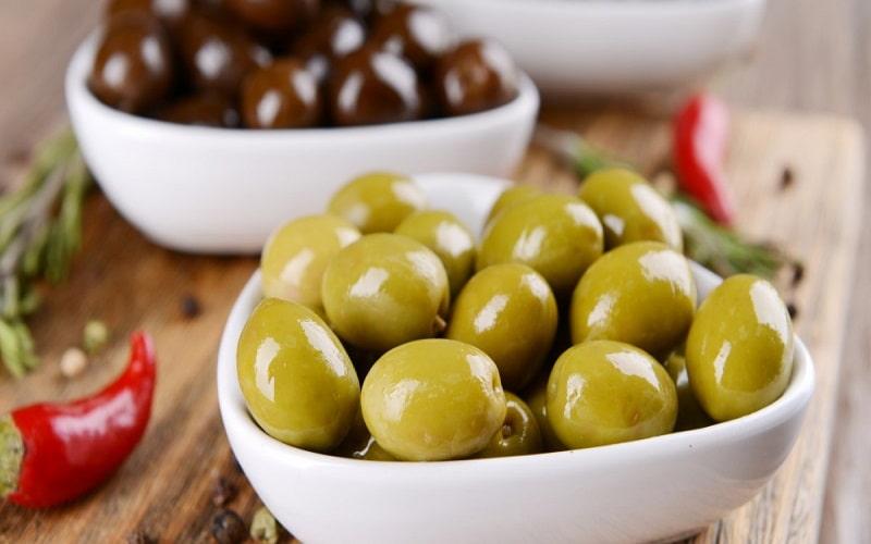 زیتون اسلایس فله؛ آهن سدیم بهبود سیستم ایمنی Vitamin E