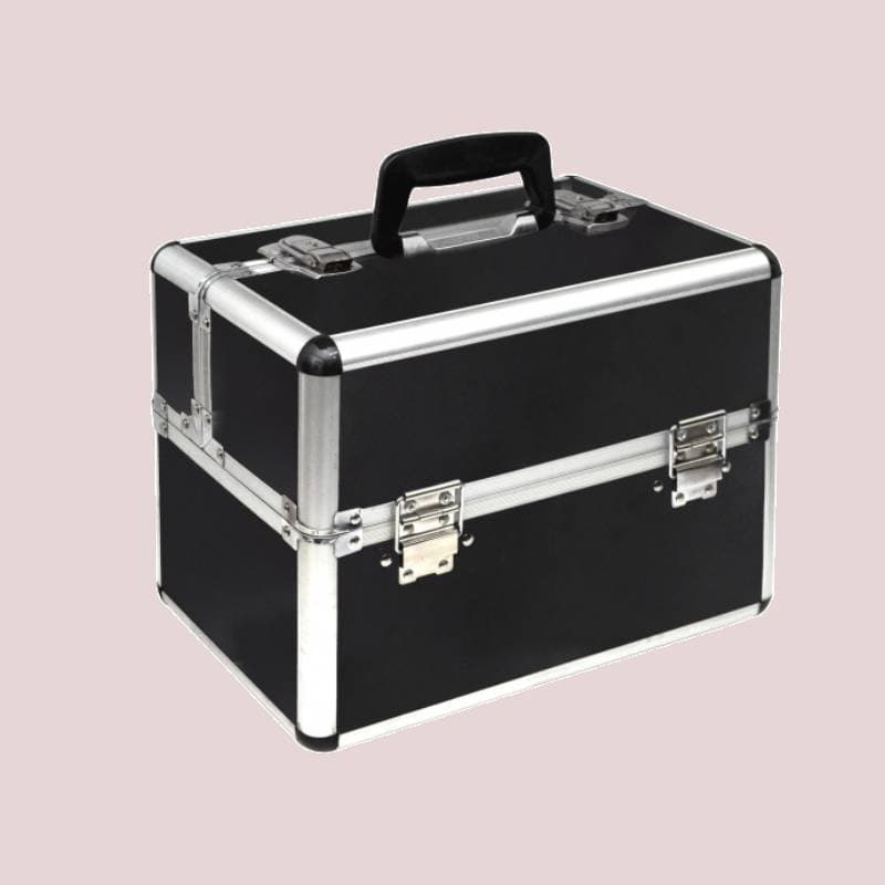 کیف گریم چرخدار؛ طبقه ای قفل رمزدار سبک قابل حمل PVC