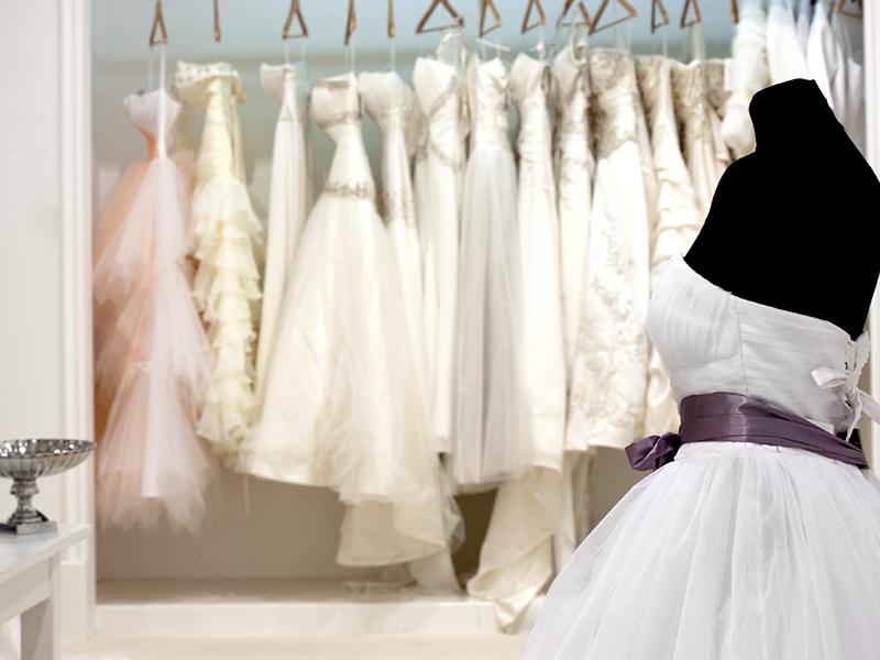 لباس عروس مزون هستی؛ بندی دکلته پوشیده 2 رنگ سفید صورتی Turkish