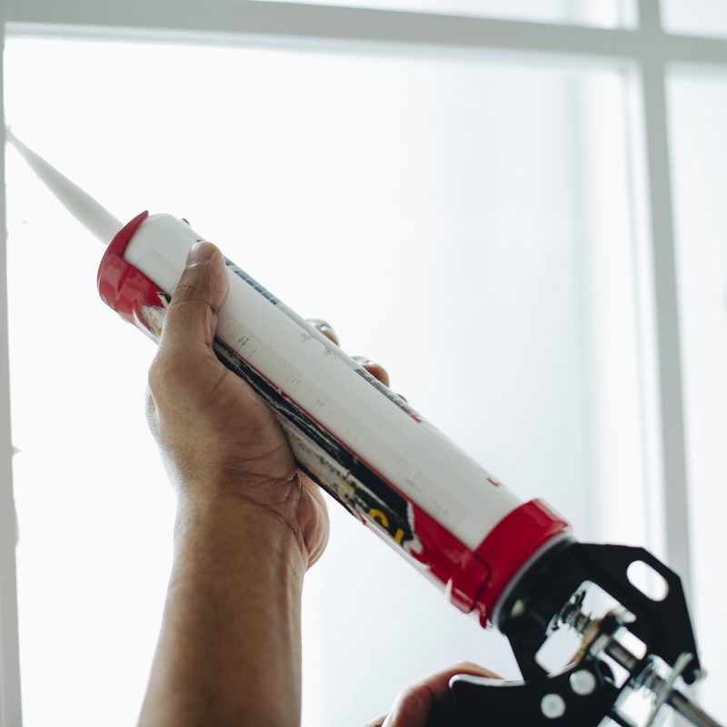 چسب آکواریوم خارجی؛ سیلیکونی ژله ای 3 رنگ سیاه خاکستری شفاف