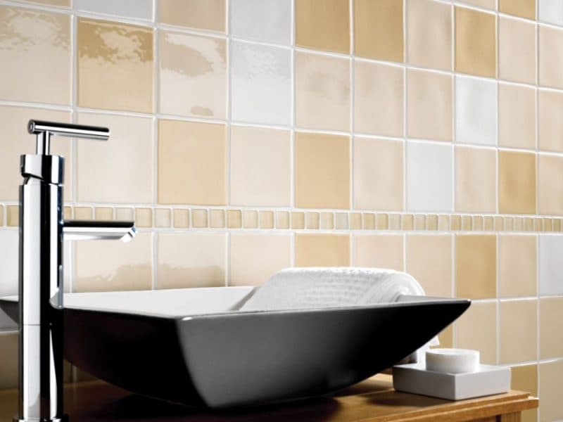 کاشی سرویس بهداشتی فانتزی؛ طرحدار آبی طوسی (60*60) سانتی متری