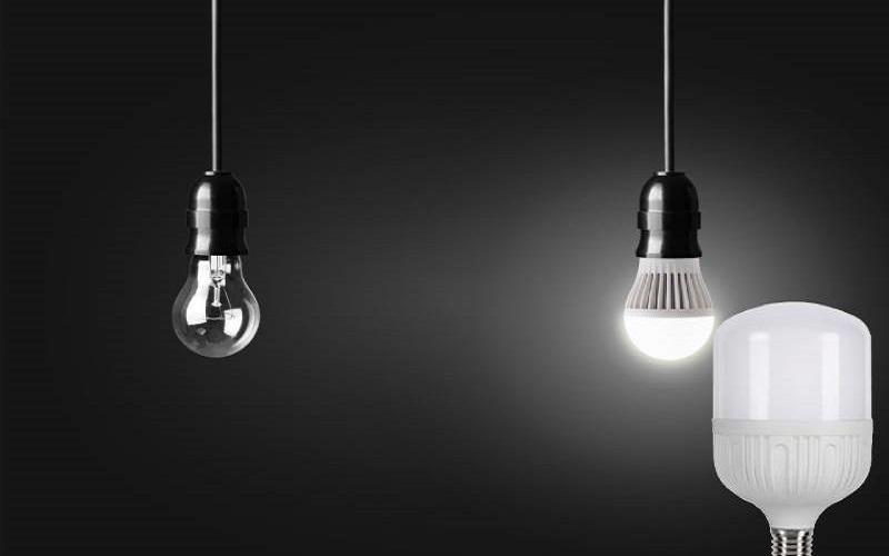 لامپ ال ای دی حبابی 50 وات (چراغ) مهتابی کم مصرف زاویه نور 135 درجه