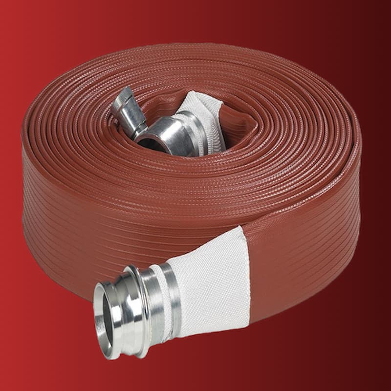 شیلنگ برزنتی آتش نشانی؛ پلاستیکی خرطومی مکش طول (15 36) M