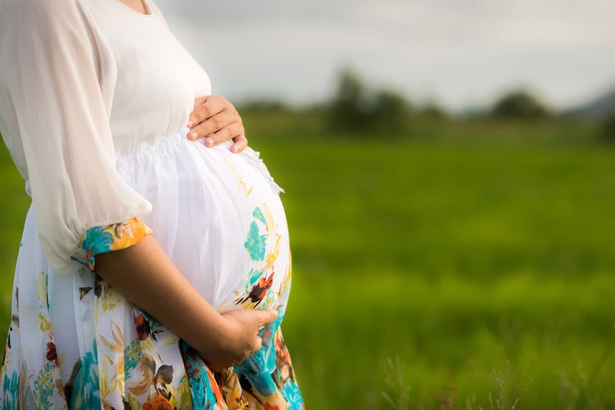 لباس مجلسی حاملگی؛ کمر کلوش حریر قرمز صورتی 2 مدل ساده طرحدار