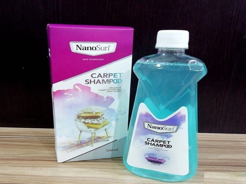 شامپو فرش نانو؛ فاقد فرمالین پاک کنندگی بالا رایحه مطبوع 500 میلی لیتر
