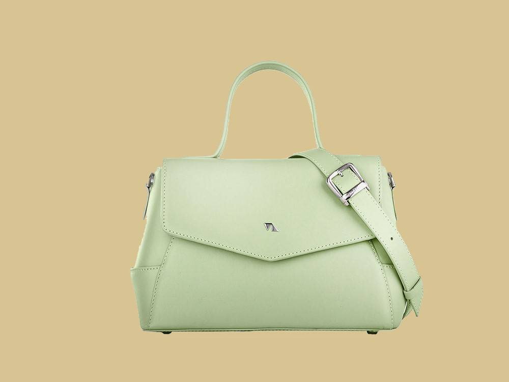 کیف چرم مشهد زنانه؛ رویه چرمی بز کوچک متوسط Mashhad