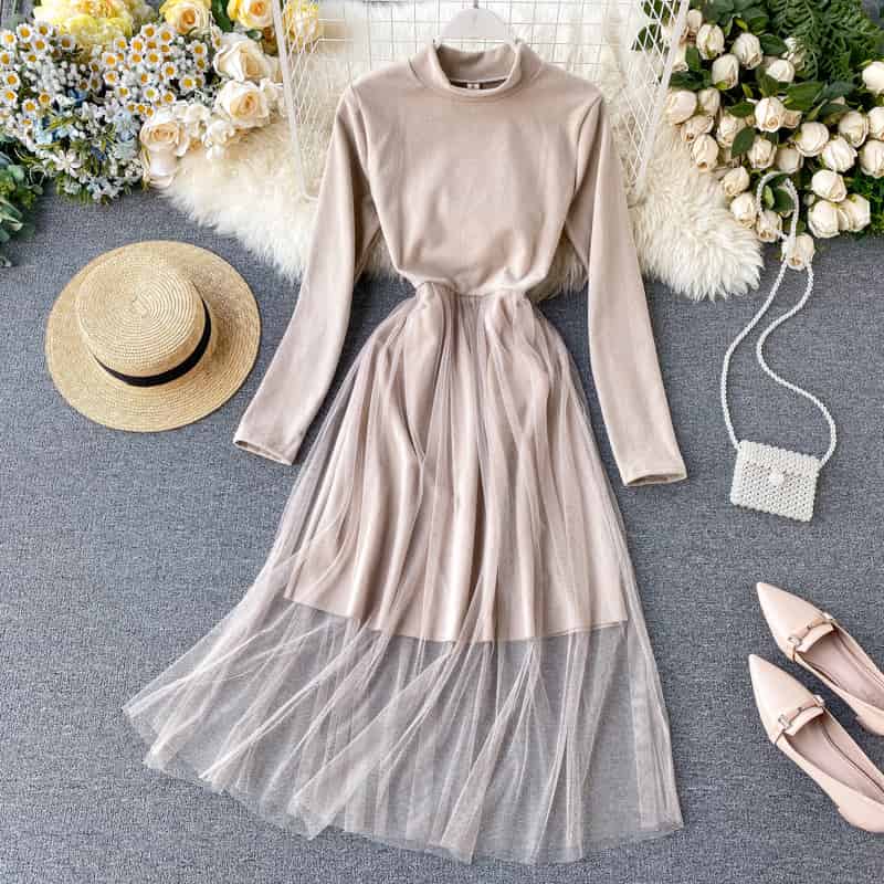 لباس مجلسی زنانه؛ نیم تنه مدل ماهی آستین دار 2 نوع ساده سنگدوزی