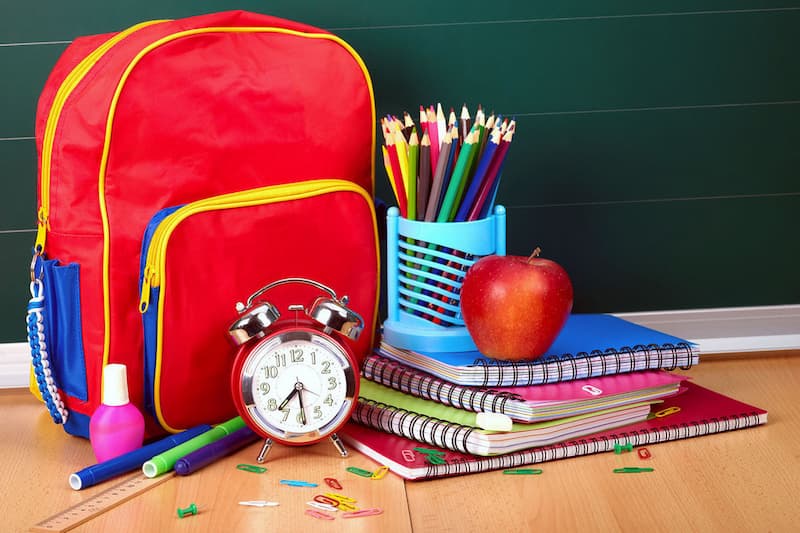 کیف فانتزی مدرسه؛ سبک زیبا 2 جنس چرم برزنت جذاب Black