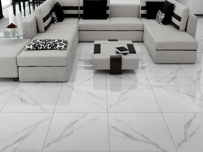 کاشی و سرامیک کف مغازه؛ مدرن سنتی 2 نوع پرسلانی معمولی