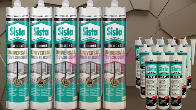 چسب آکواریوم sista؛ صنعتی خانگی ویژگی (مانع نفوذ آب) انعطاف پذیر قدرت کشسانی بالا