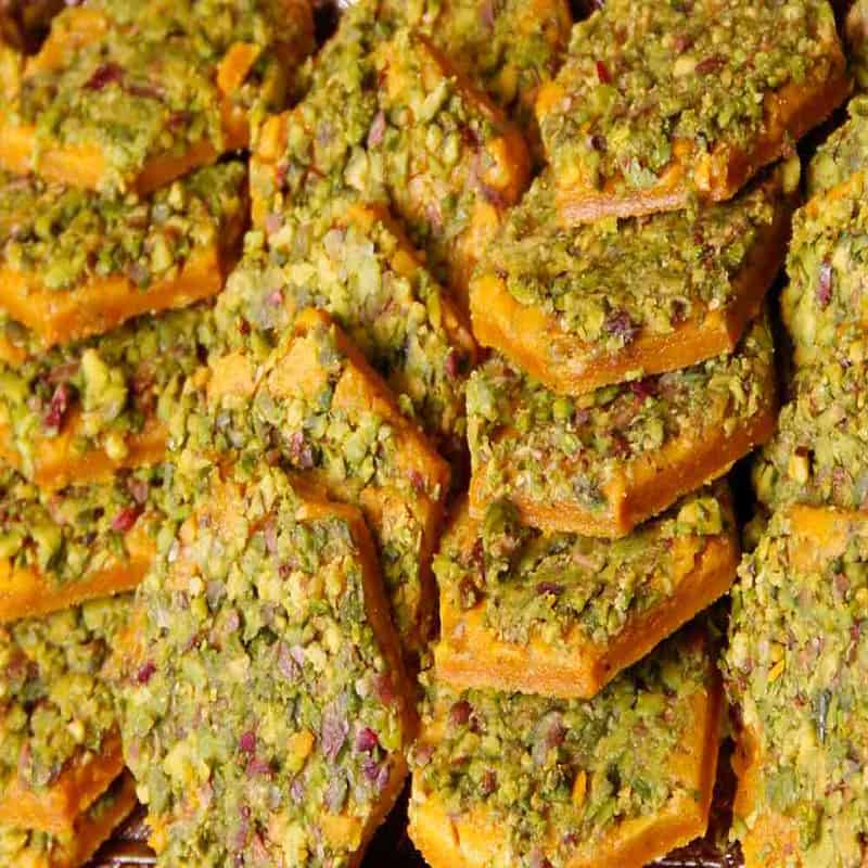 سوهان عسلی گردویی توری؛ حبه ای تخته ای ویتامین E  کره ای Qom