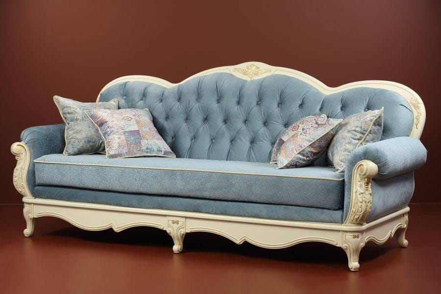 مبل استیل فرانسوی ساده؛ مازراتی کتان 3 رنگ مشکی خاکستری استخوانی