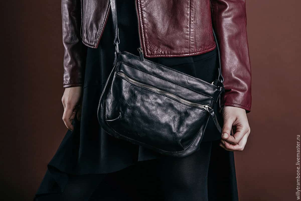 کیف کمری چرم دست دوز؛ شیک جذاب دوخت محکم زیپی classic