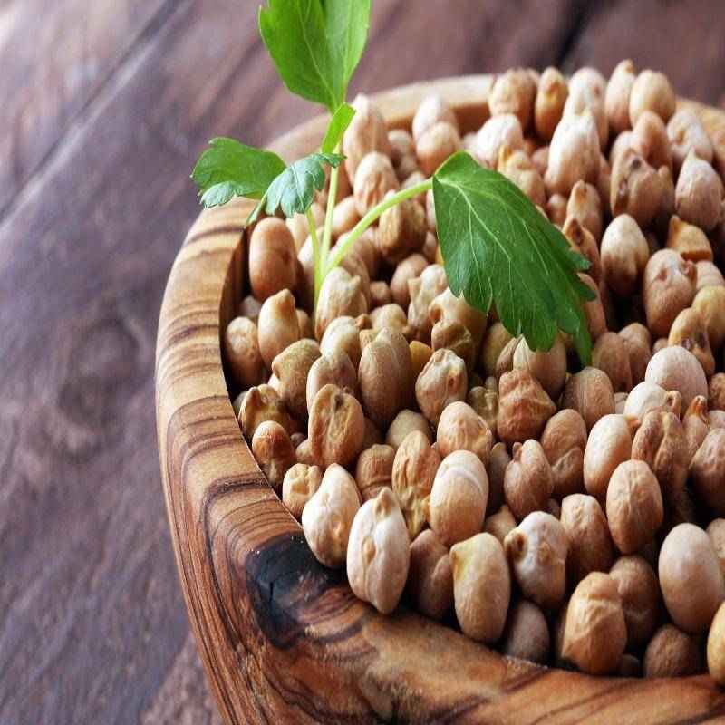 نخود جنوبی؛ فلافلی درشت استخوانی رنگ (کرمی) حاوی ویتامین C