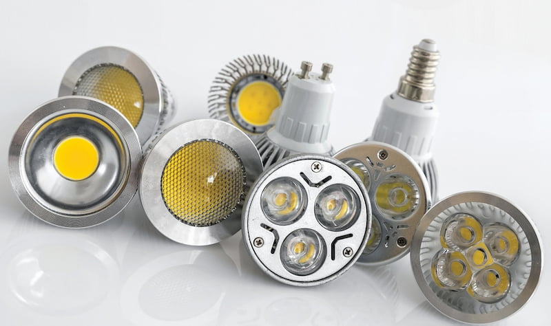 لامپ هالوژن تکنوتل؛ سقفی 2 نوع توکار روکار سبز آبی زرد Technotel