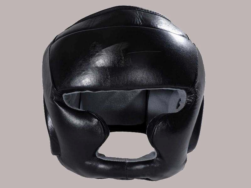 کلاه بوکس چرم؛ فومی حفاظ دار آبی قرمز ضد ضربه Hat