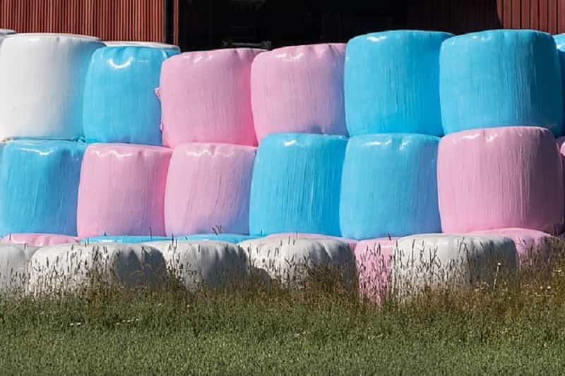 نایلون بسته بندی ذرت علوفه ای؛ پلی اتیلن 2 رنگ سفید مشکی (25 27) میکرون