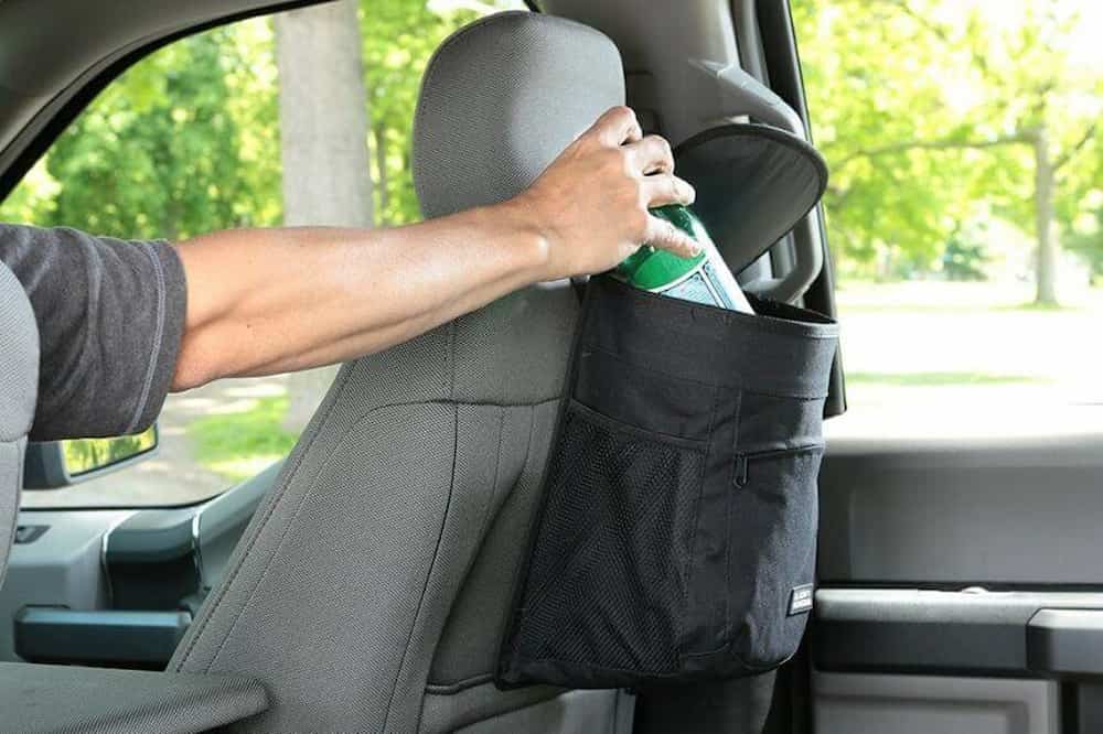 کیسه زباله خودرو ام پی؛ پارچه ای ضد آب  بسته بندی 1 عددی