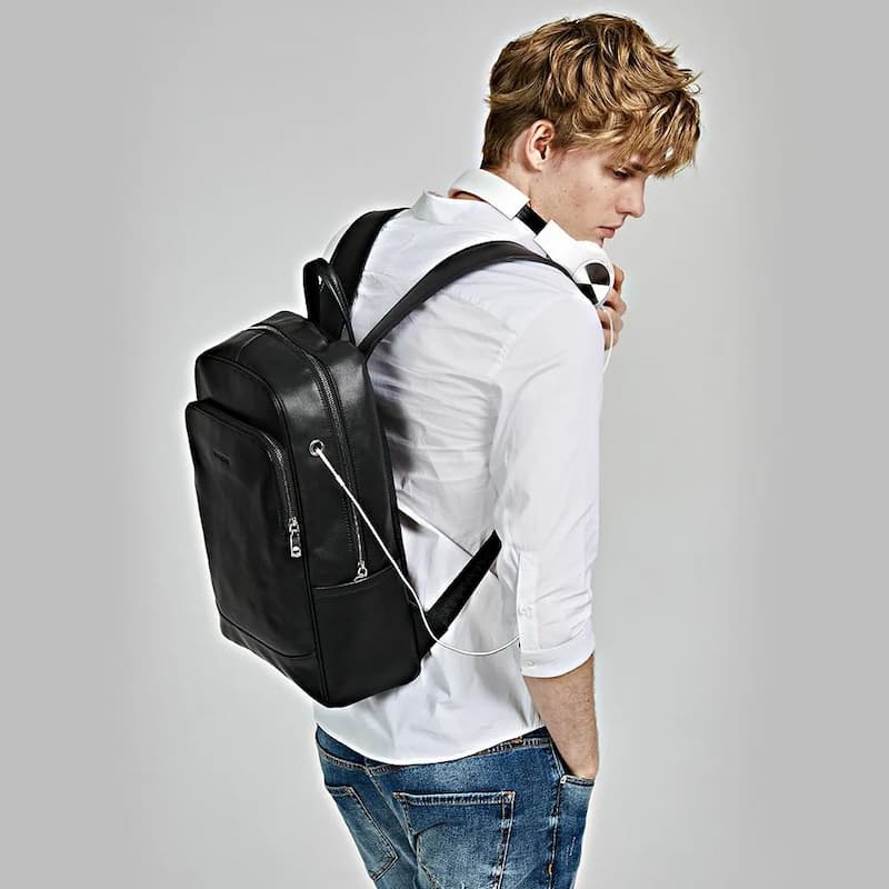 کیف چرم بچه گانه پسرانه؛ براق نرم 2 نوع اسپرت رسمی زیپ دار